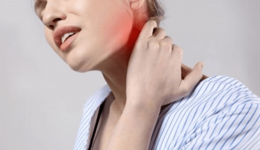 Osteochondrosis, neck and shoulder pain occurs