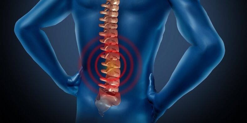 Osteochondral disease in the waist