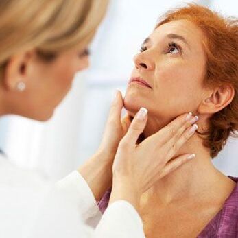 Patients with pain on the front of the neck